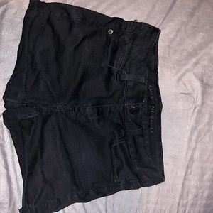 Black Jean Shorts. American Eagle. Worn twice.